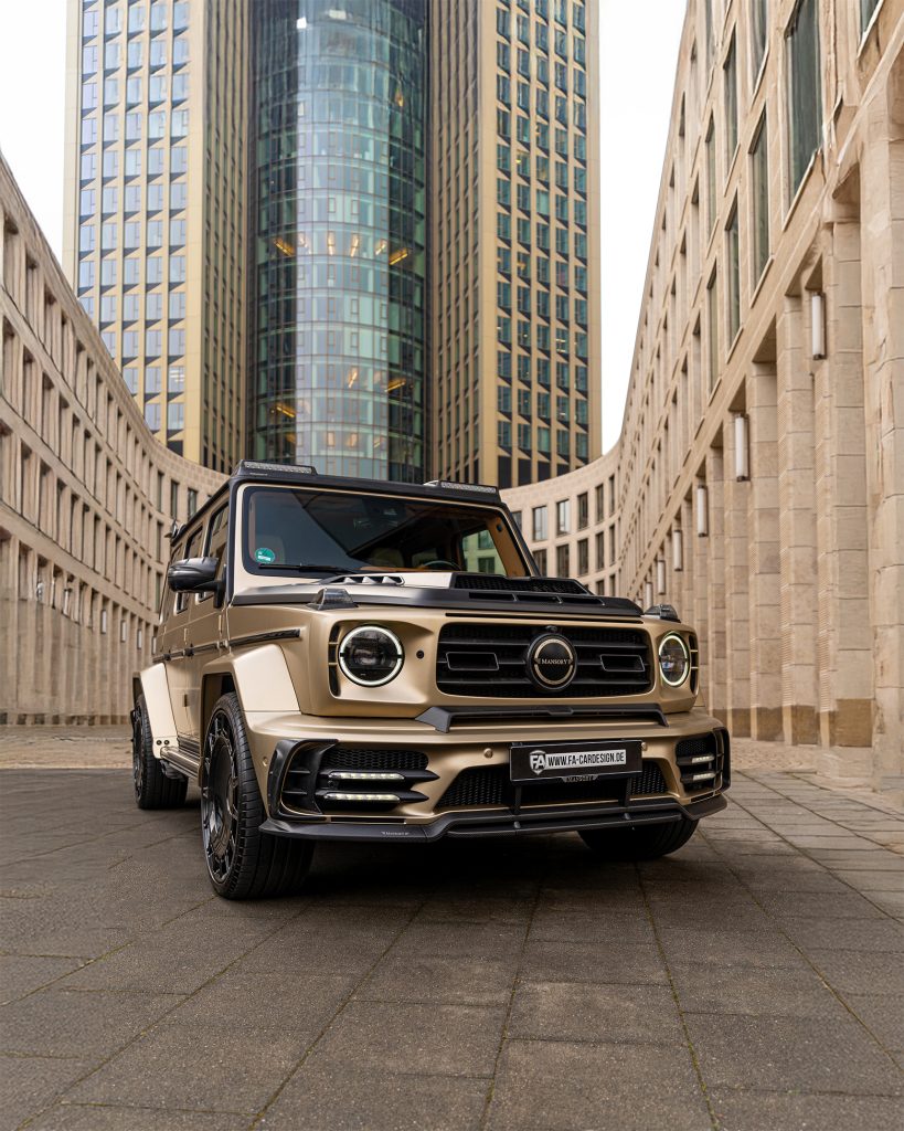 Mercedes-Benz G 63 · GRONOS P720 Gold MANSORY